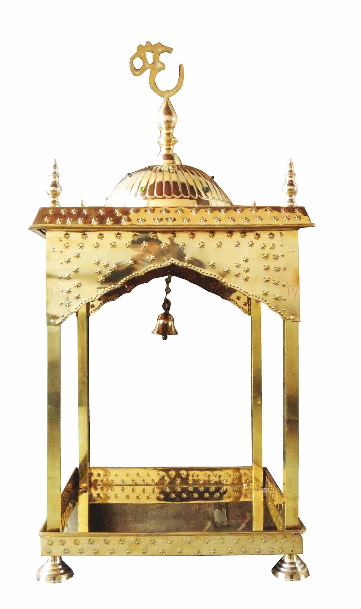 Brass Temple Round Dom — 28"