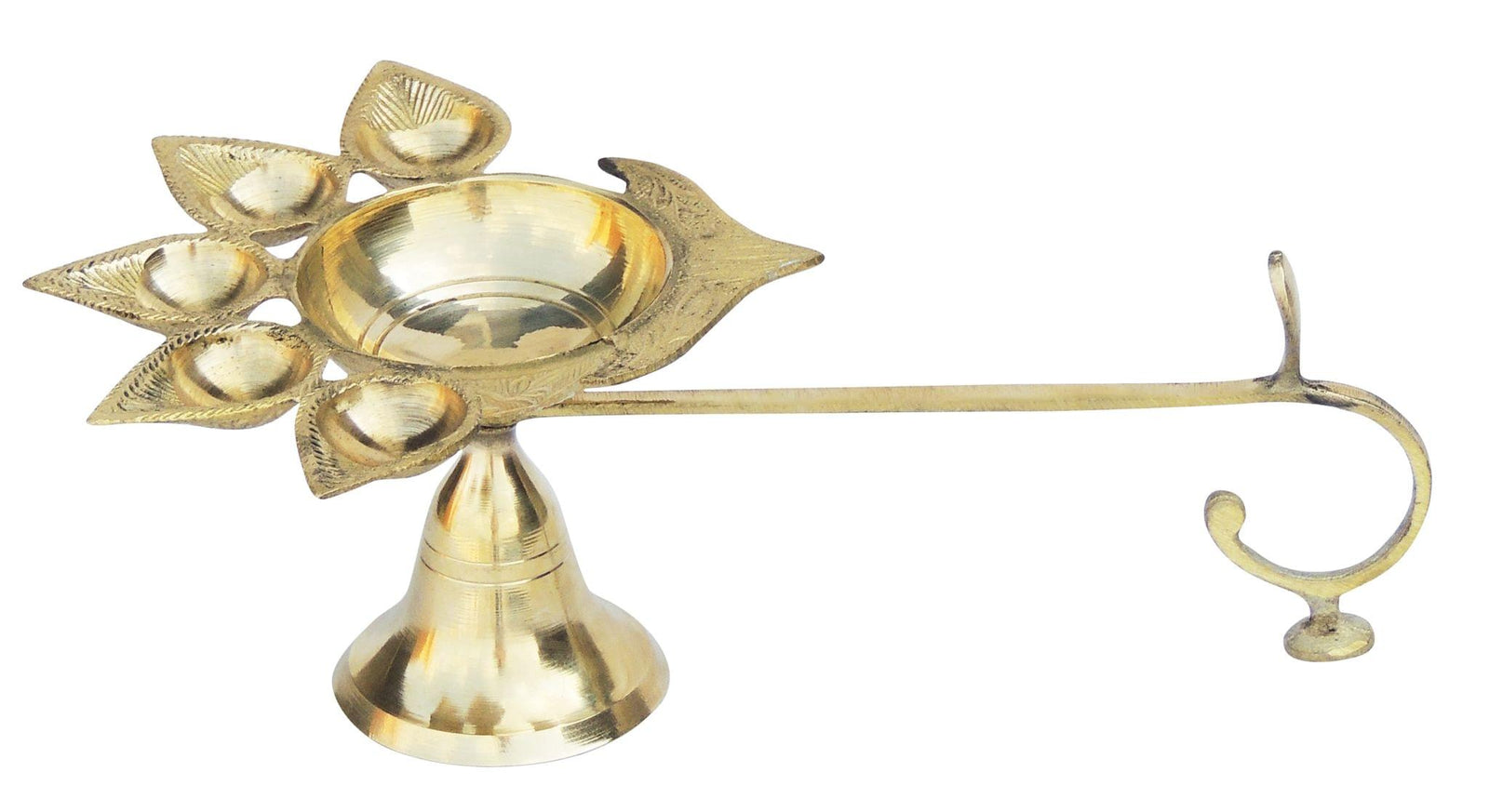 Brass Table Decor Oil Lamp Deep Jyoti — 4.1"