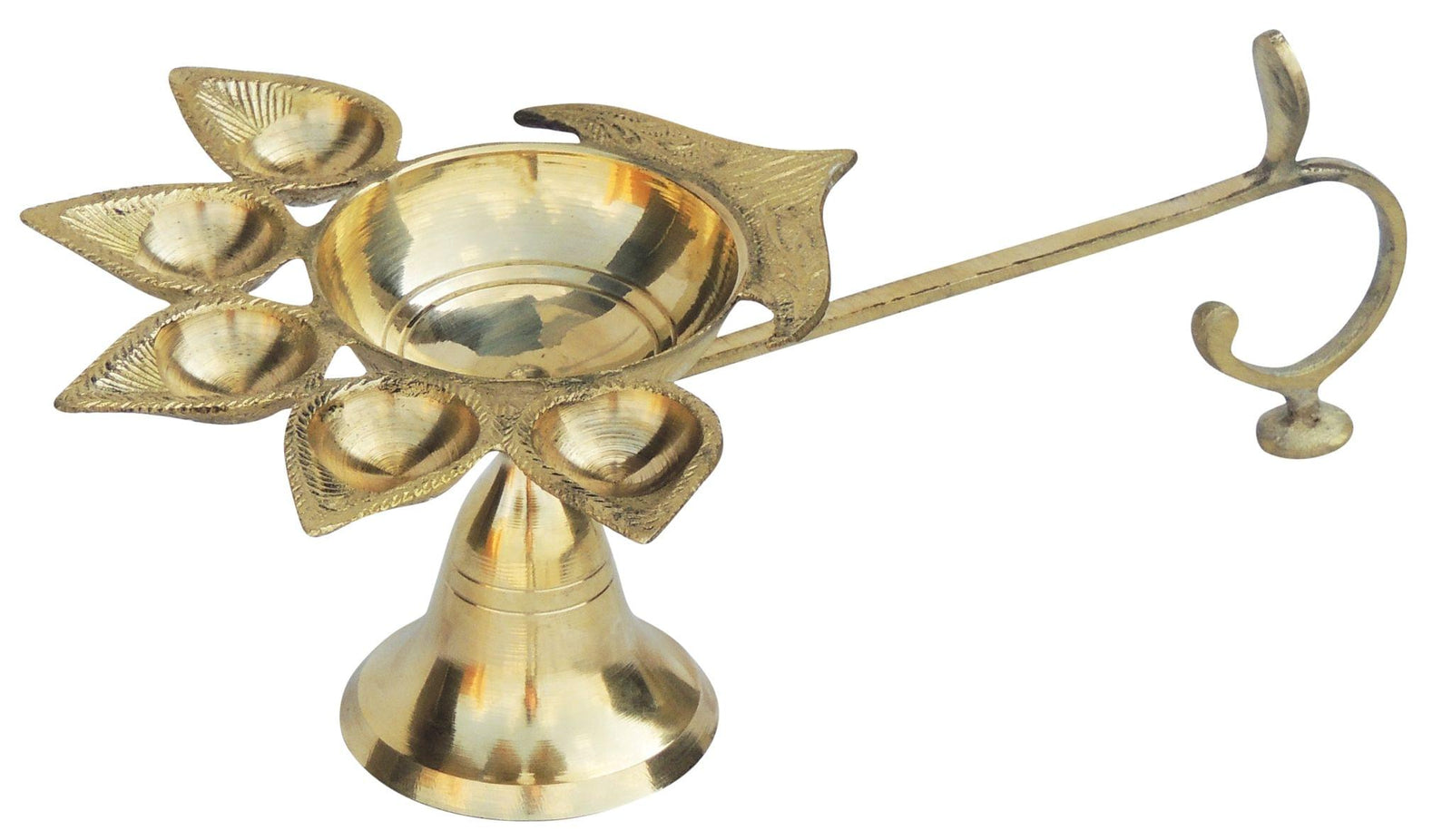 Brass Table Decor Oil Lamp Deep Jyoti — 4.1"
