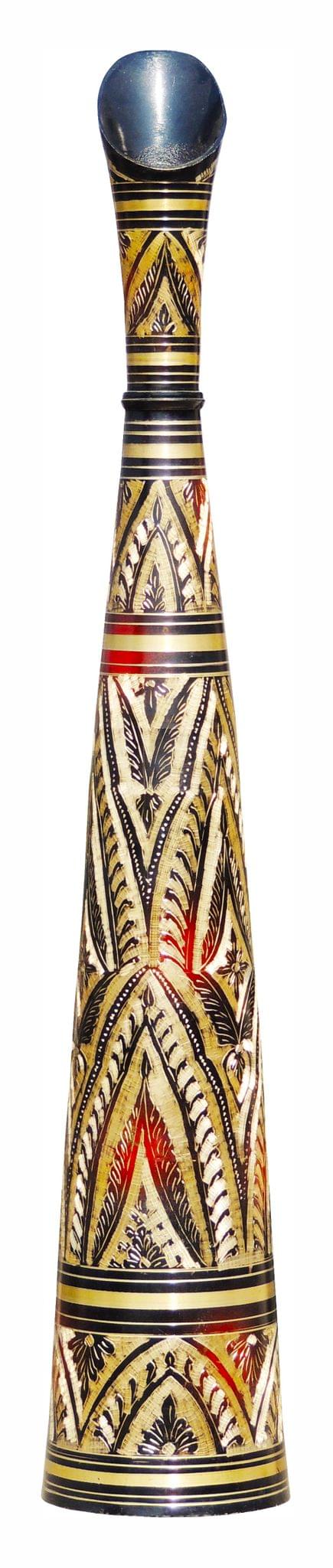 Brass & Naal Cutter , Vase — 29"