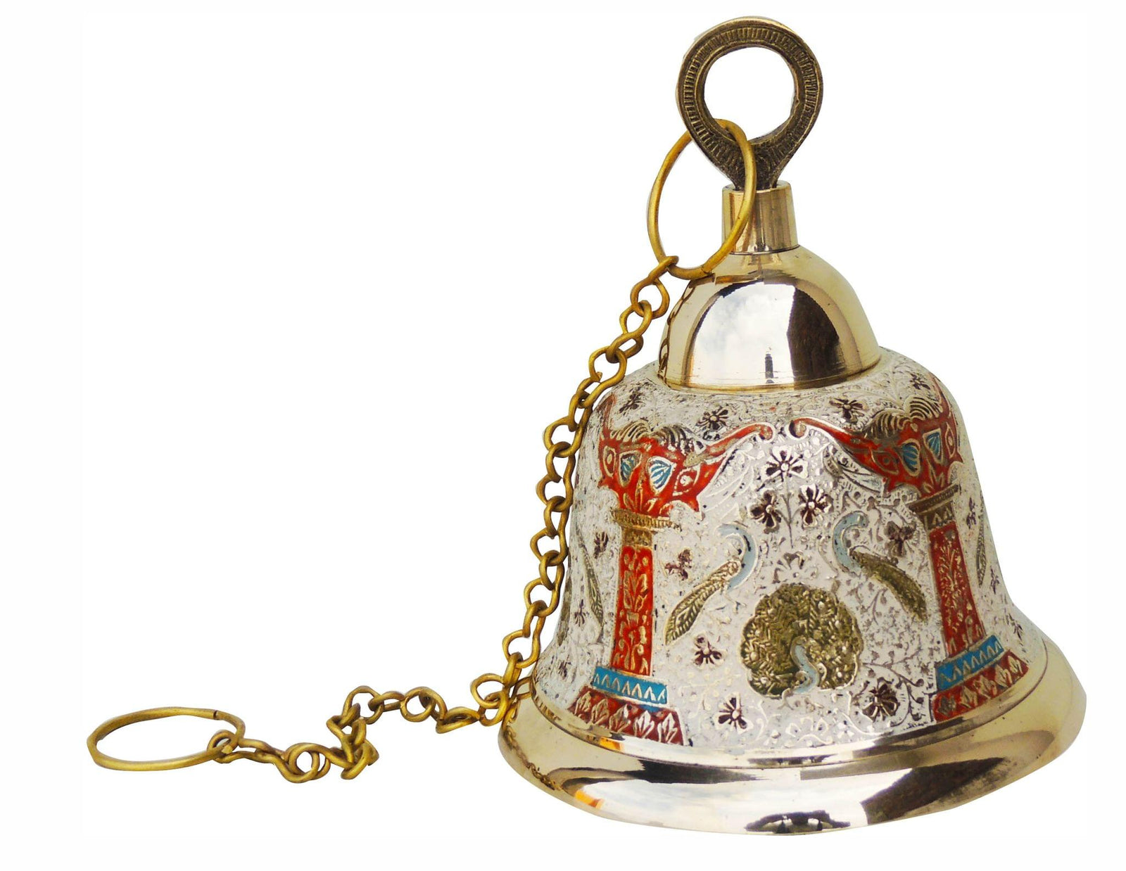 Brass Temple Pooja Bell, Bell — 8.5"