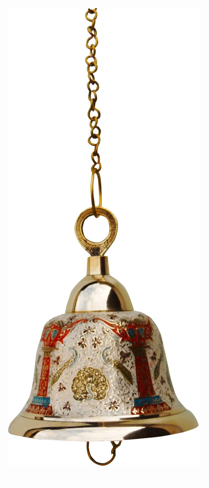 Brass Temple Pooja Bell, Bell — 8.5"