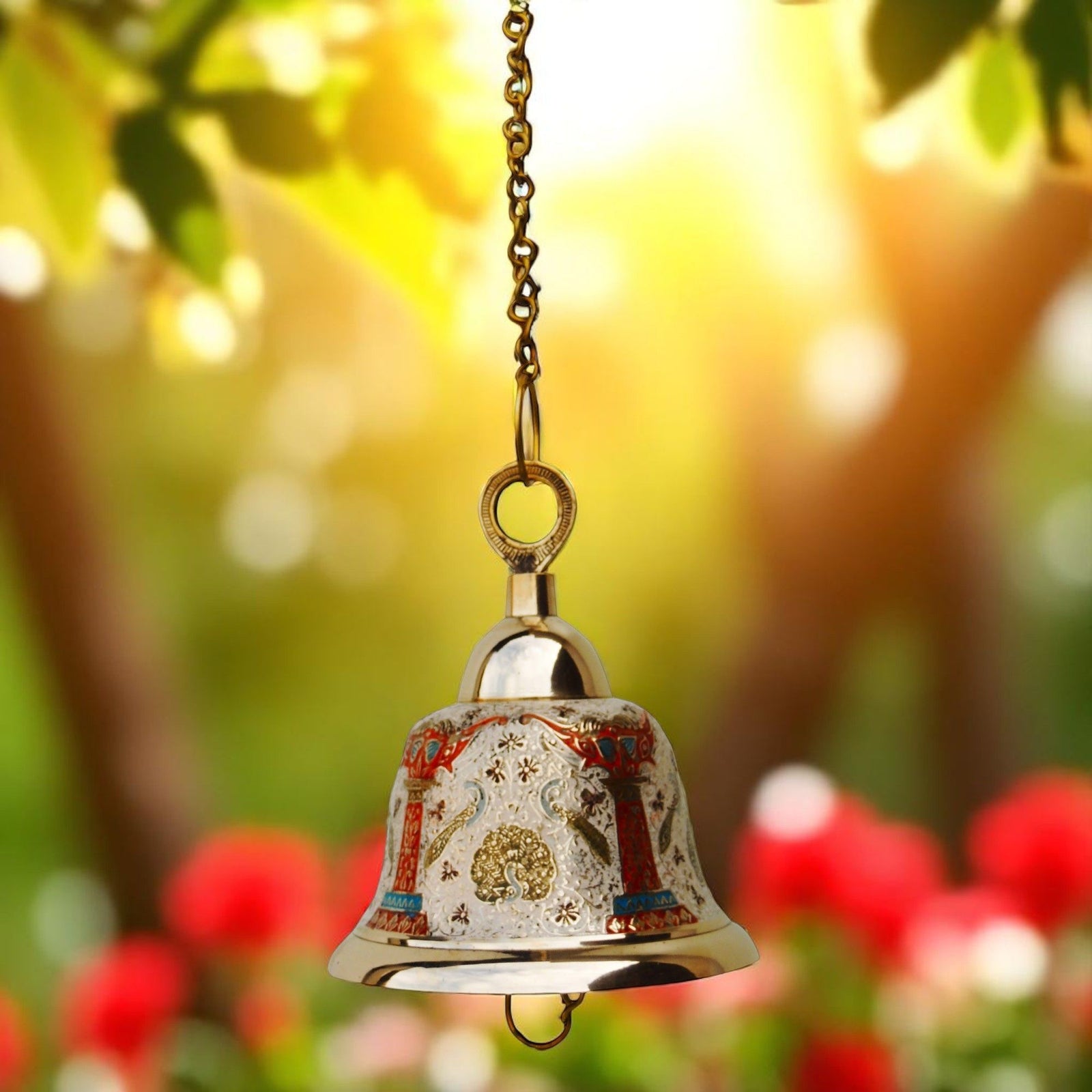 Brass Temple Pooja Bell, Bell — 8.5"