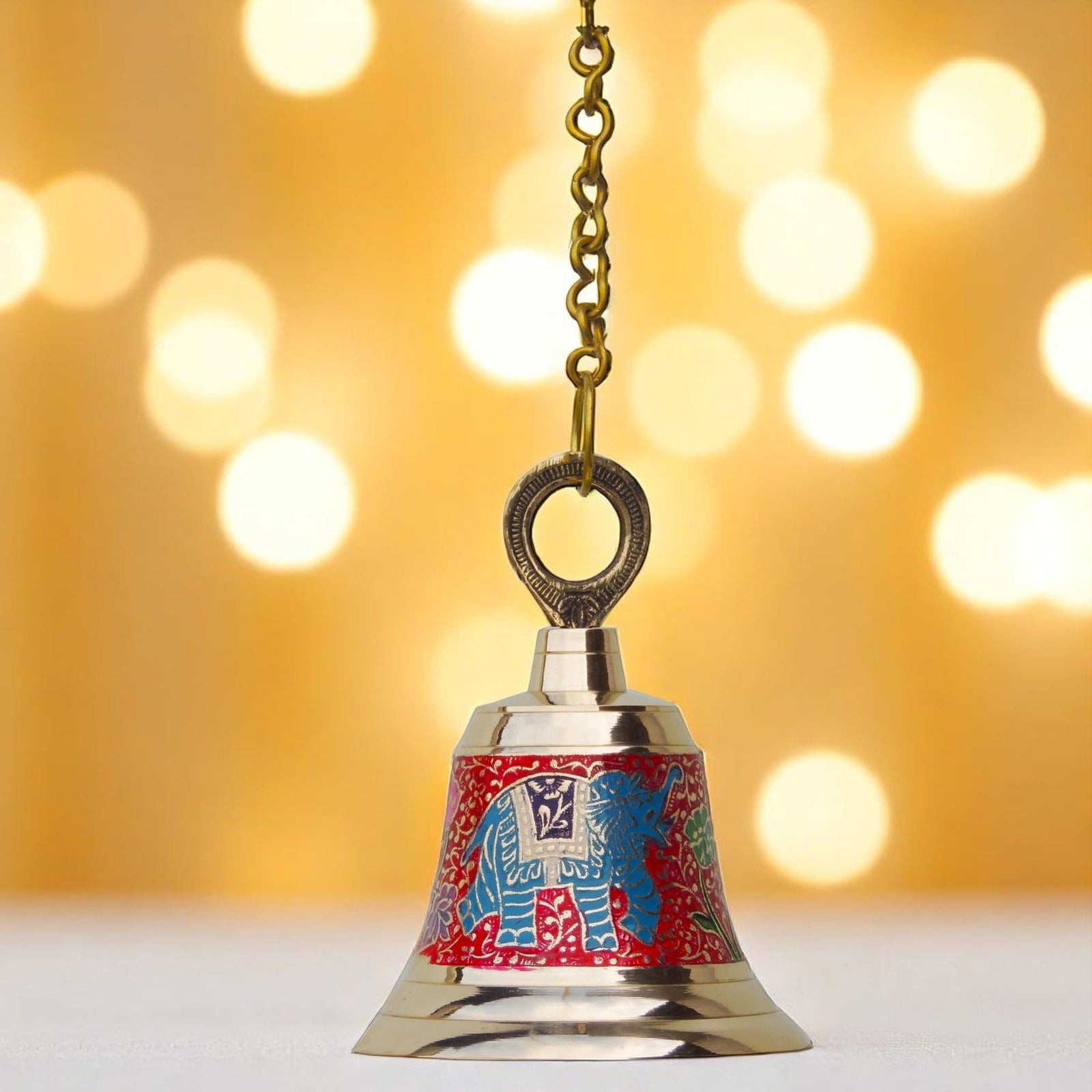 Brass Temple Pooja Bell, Bell — 6.5"