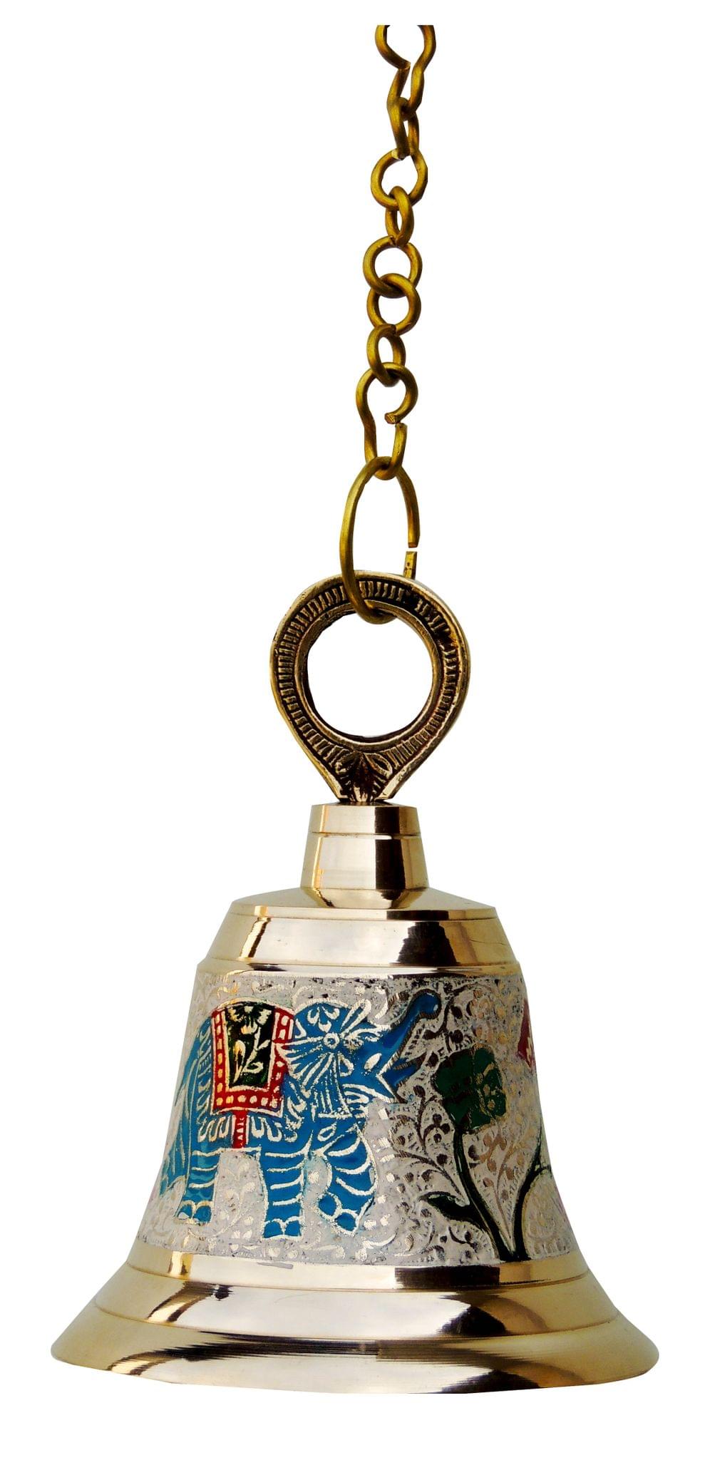 Brass Temple Pooja Bell, Bell — 6.5"