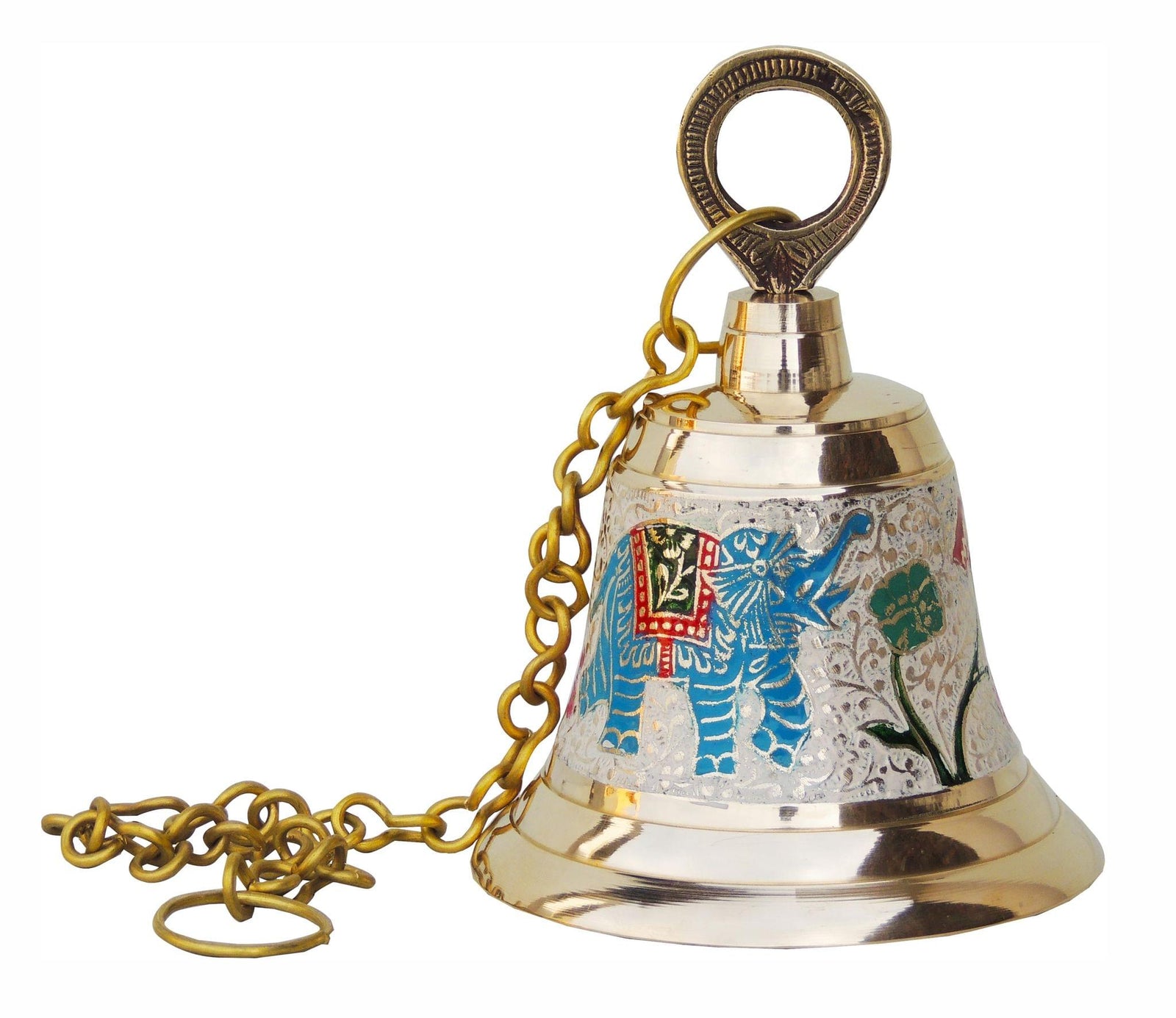 Brass Temple Pooja Bell, Bell — 6.5"
