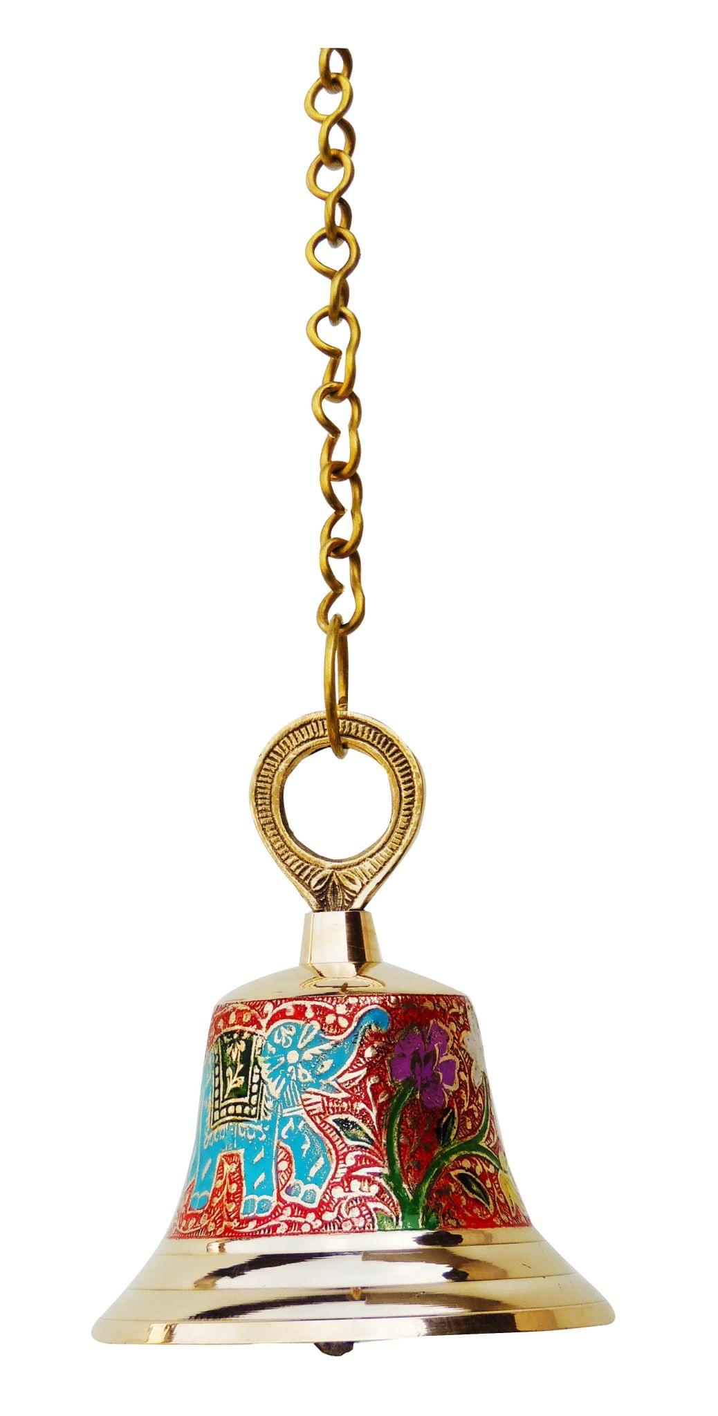 Brass Temple Pooja Bell, Bell — 6"