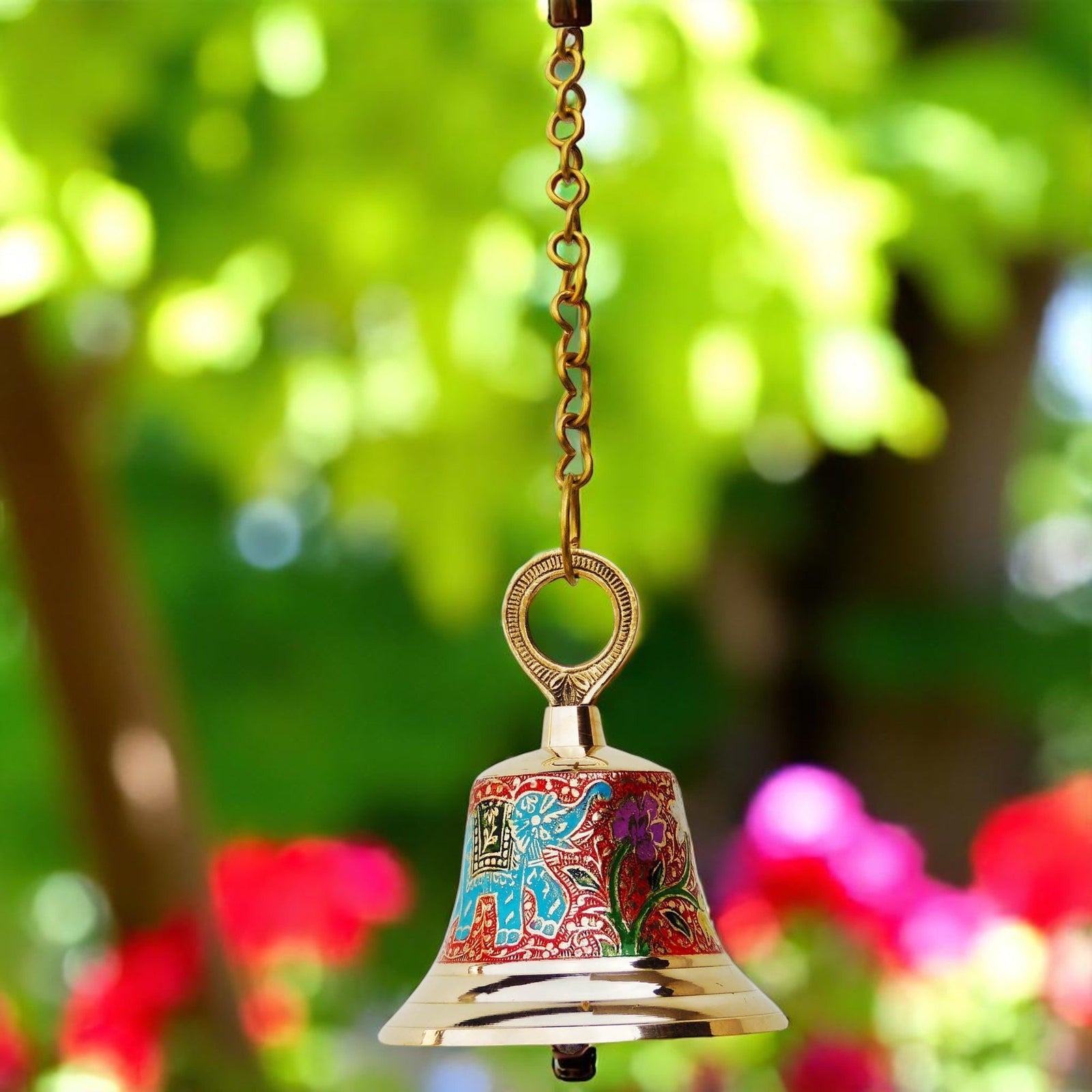 Brass Temple Pooja Bell, Bell — 6"
