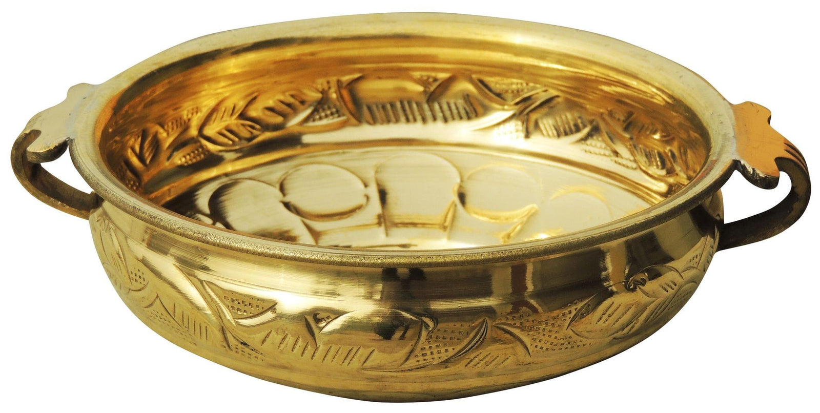 Brass Urli Handwork Diameter 8 Inch 500 gm — 2.8"