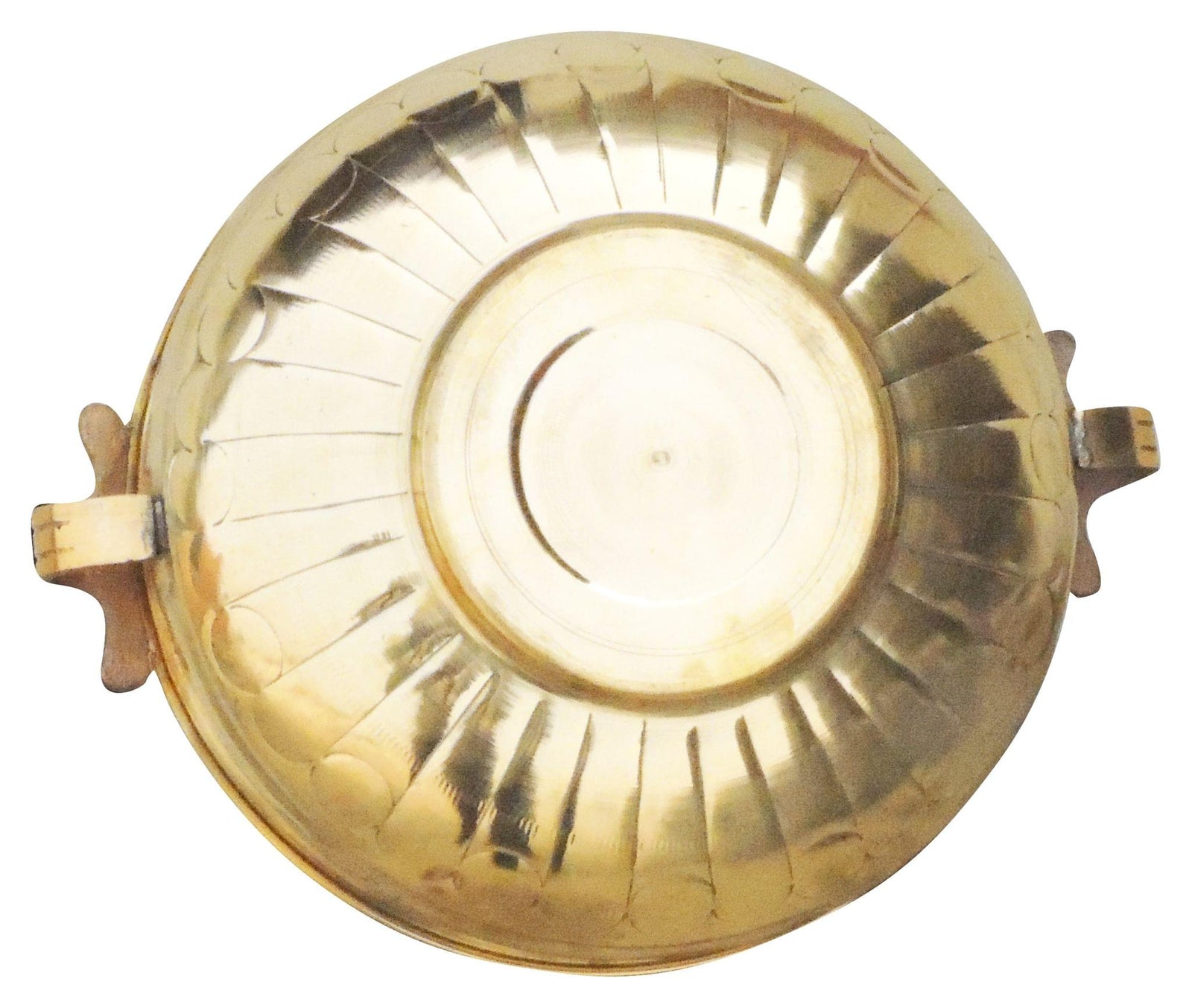Brass Urli Handwork Diameter 14 inch — 4.8"