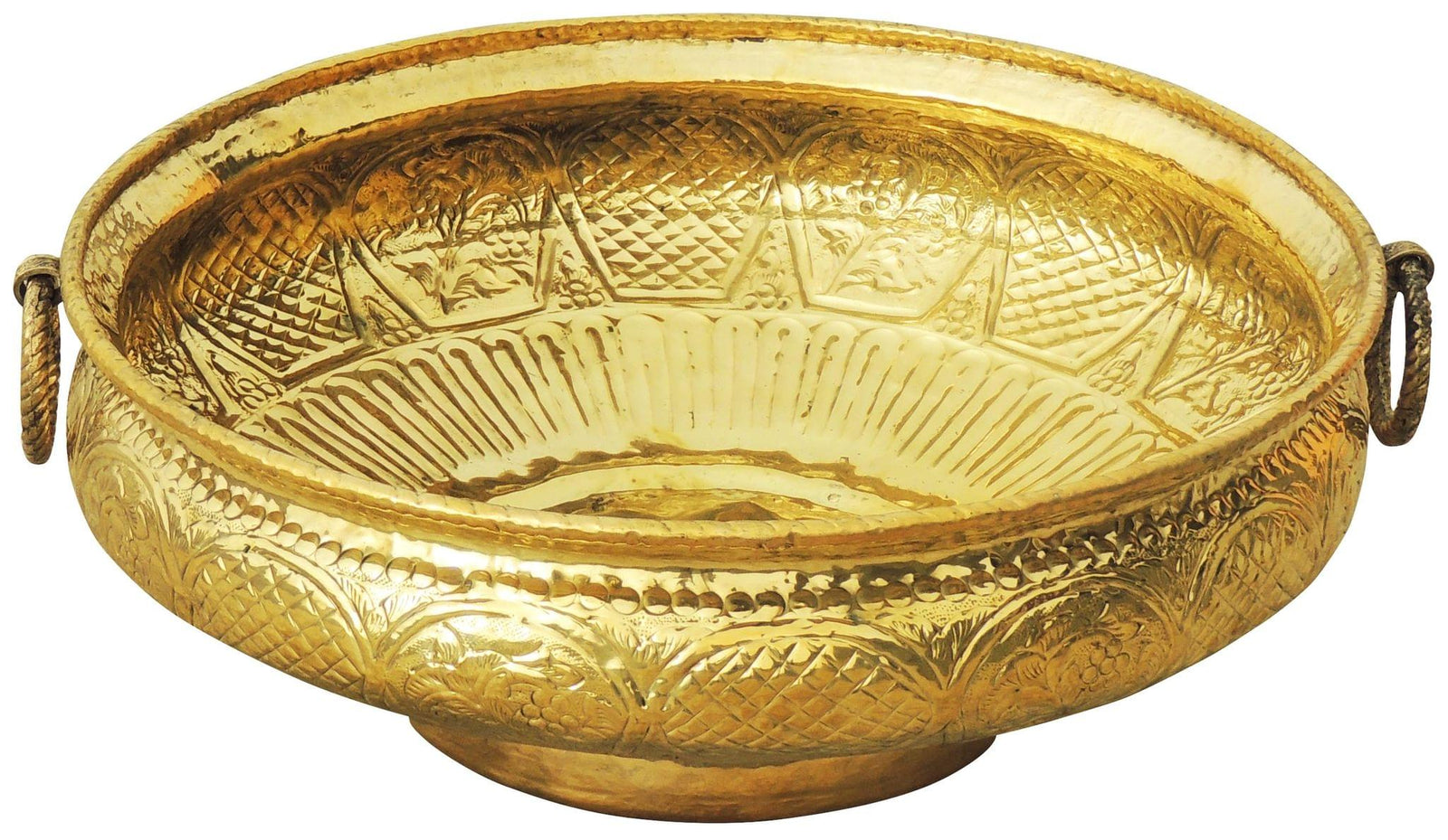 Brass Urli Handwork Diameter 27.7 inch — 10.5"