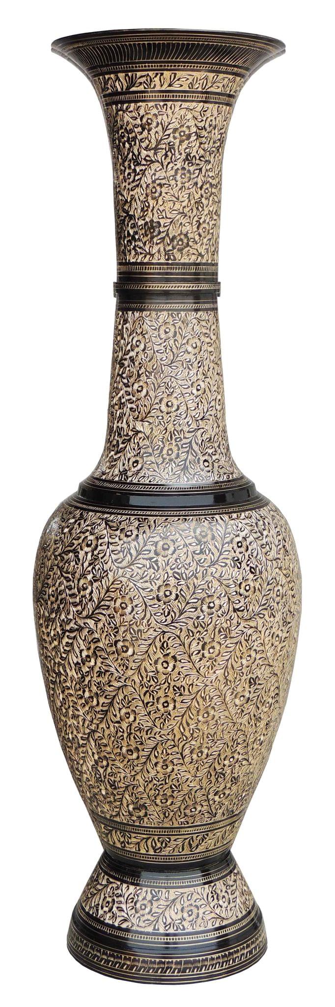 Brass & , Vase (F583/30) — 29.5"
