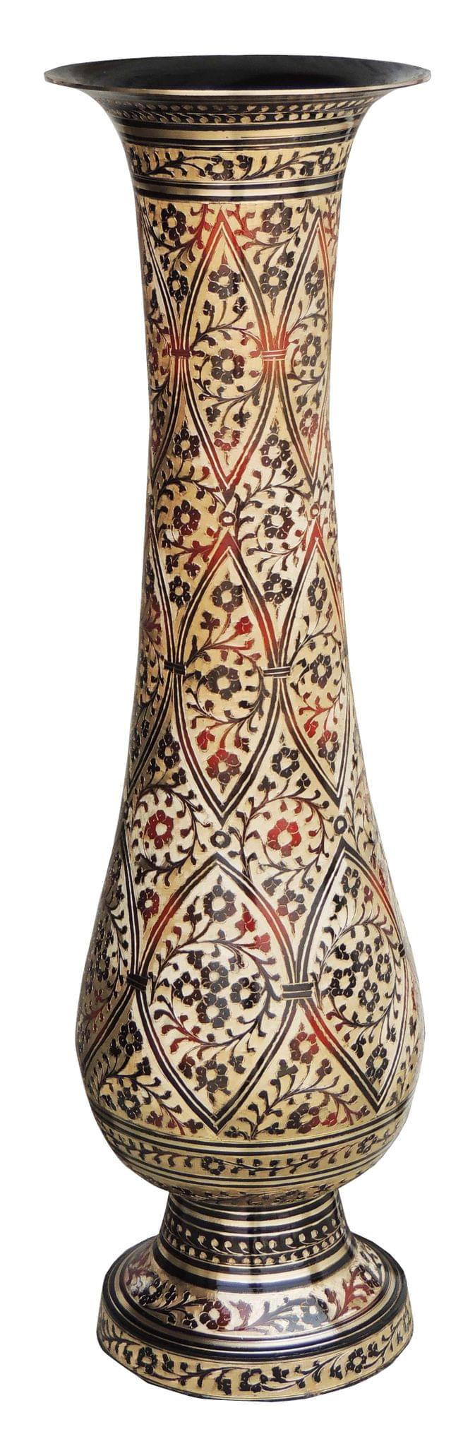 Brass & , Vase (F587/24) — 23.8"