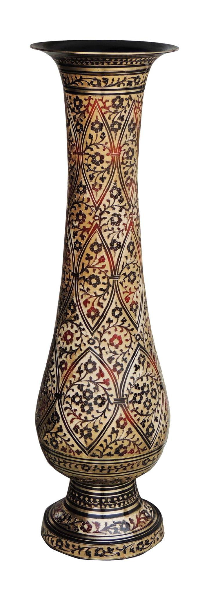 Brass & , Vase (F587/24) — 23.8"