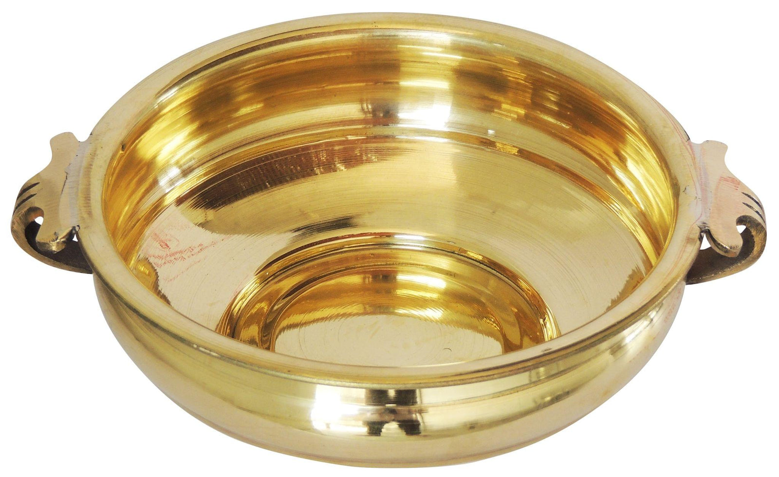 Brass Urli Diameter 8 Inch — 2.5"