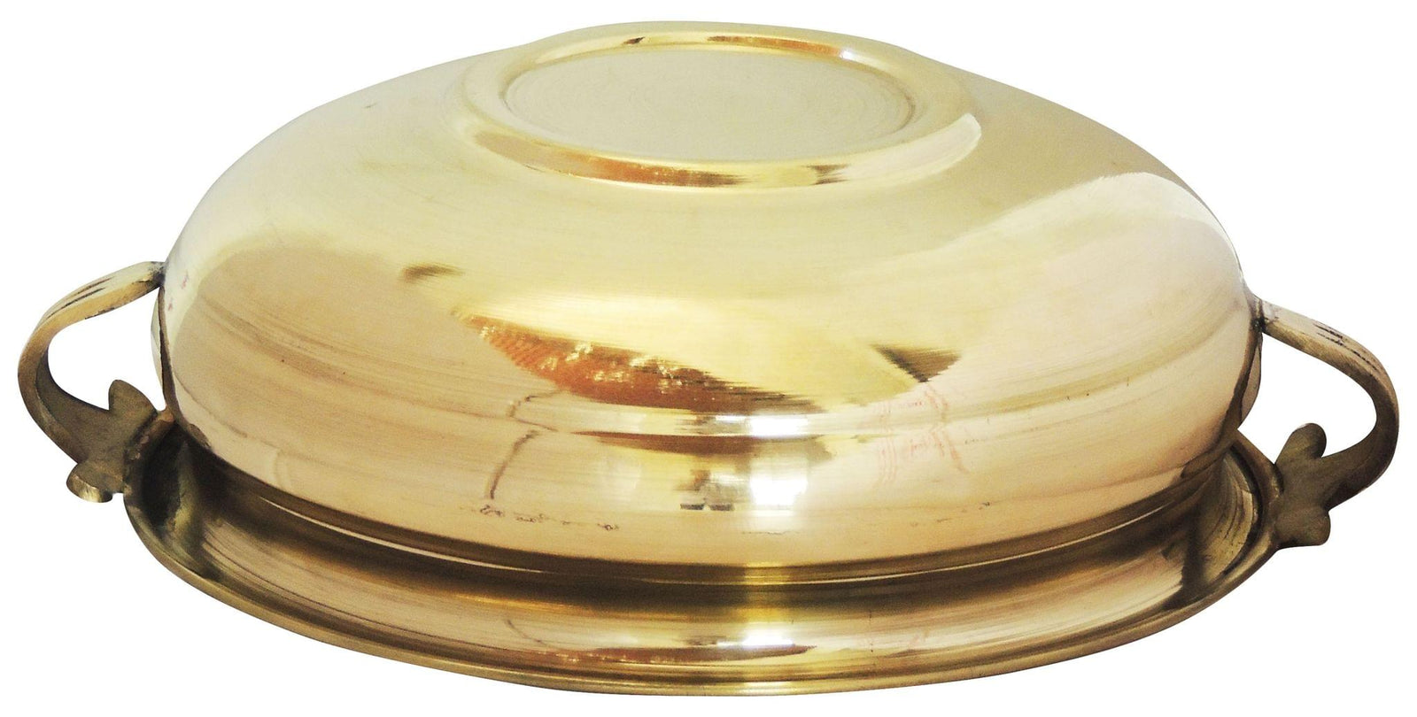 Brass Urli Diameter 10 Inch — 3.5"
