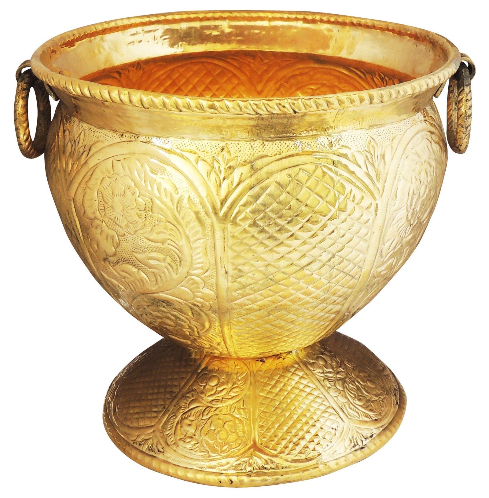 Brass Planter, Gamla — 14.5"