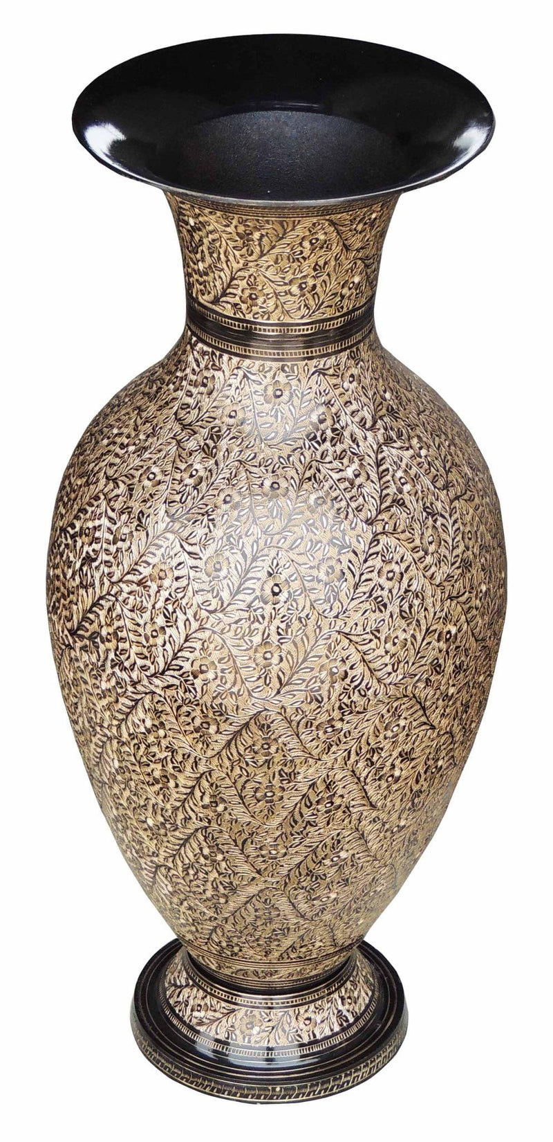 Brass & , Vase (F608/24) — 23.5"