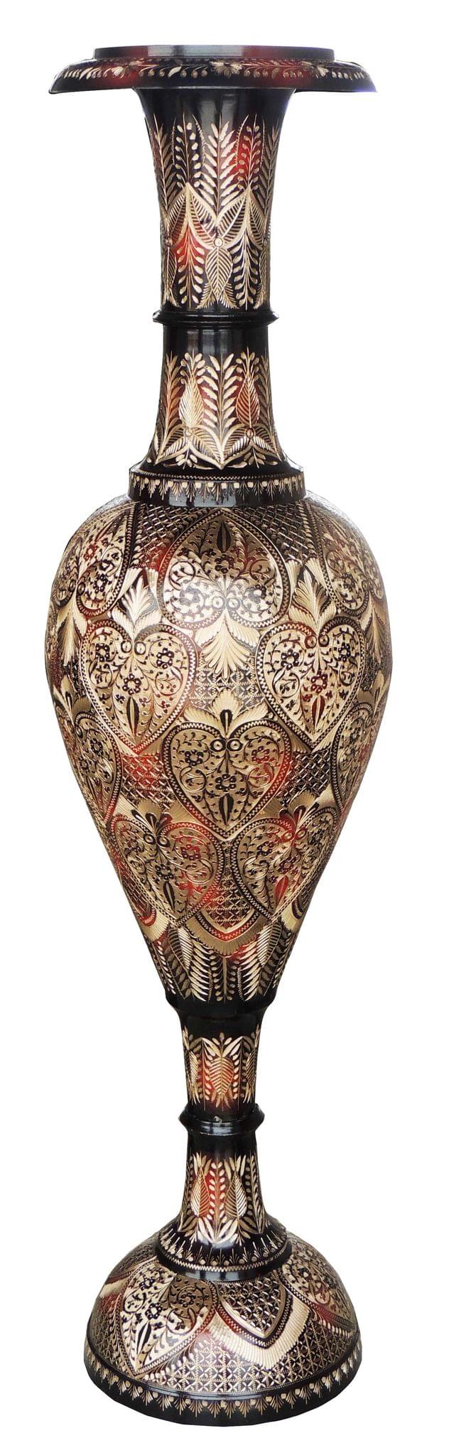 Brass & , Vase (F614/42) — 41.5"