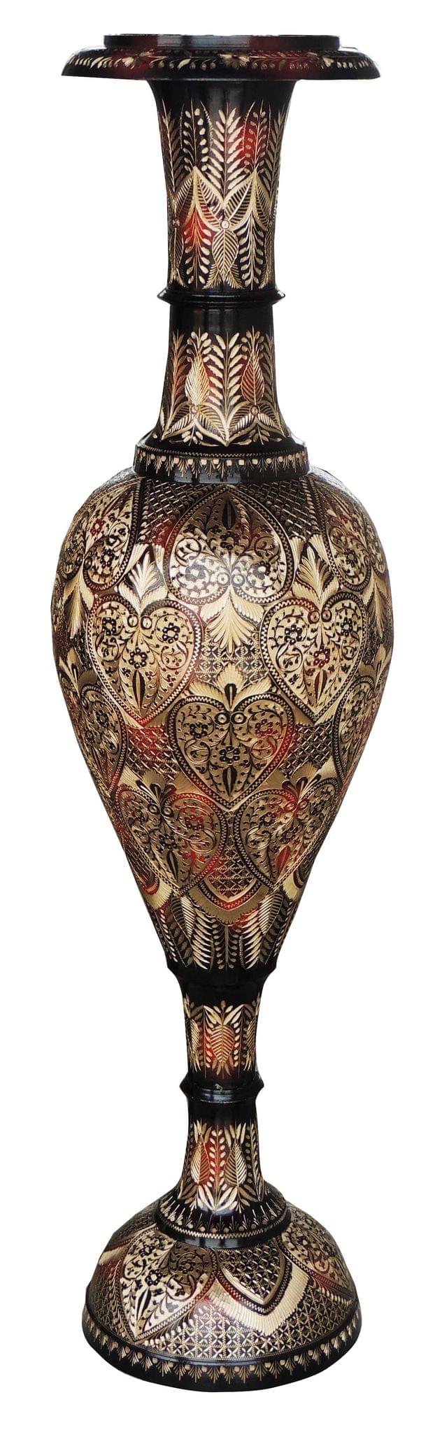 Brass & , Vase (F614/42) — 41.5"