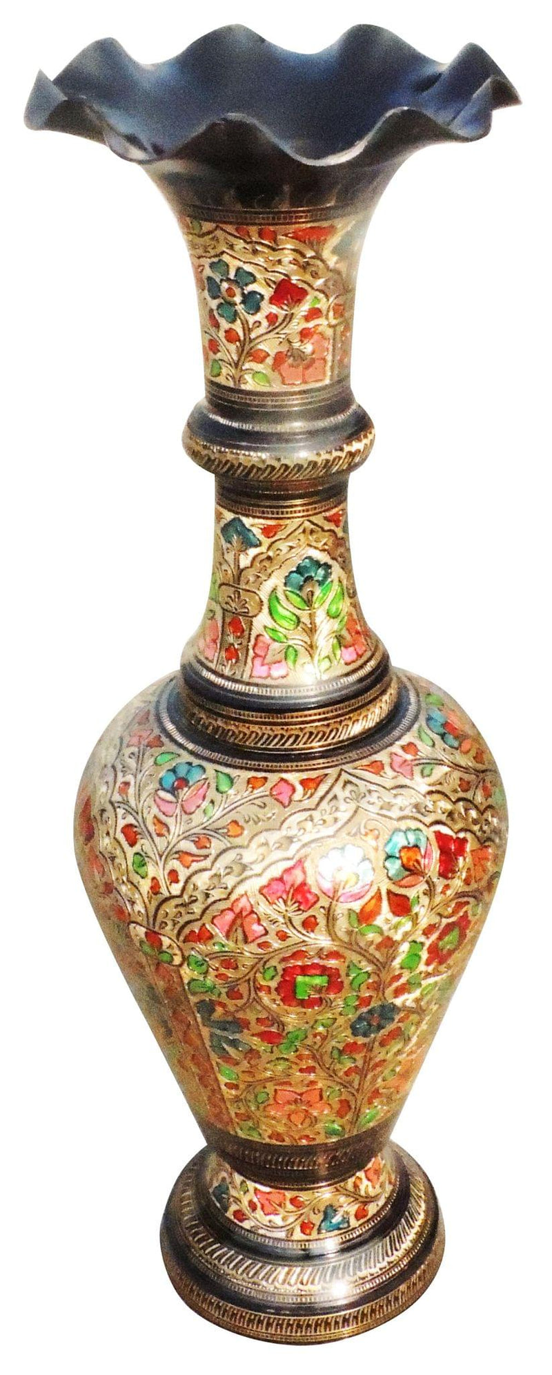 Brass & , Vase — 43.5"