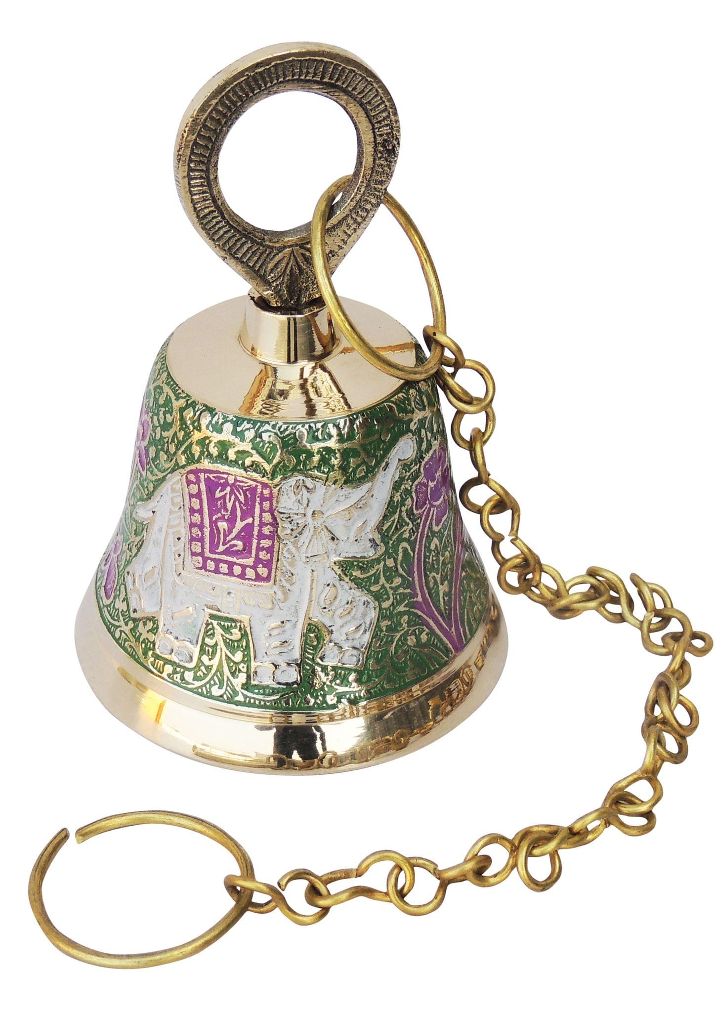 Brass Temple Pooja Bell, Bell — 4.8"
