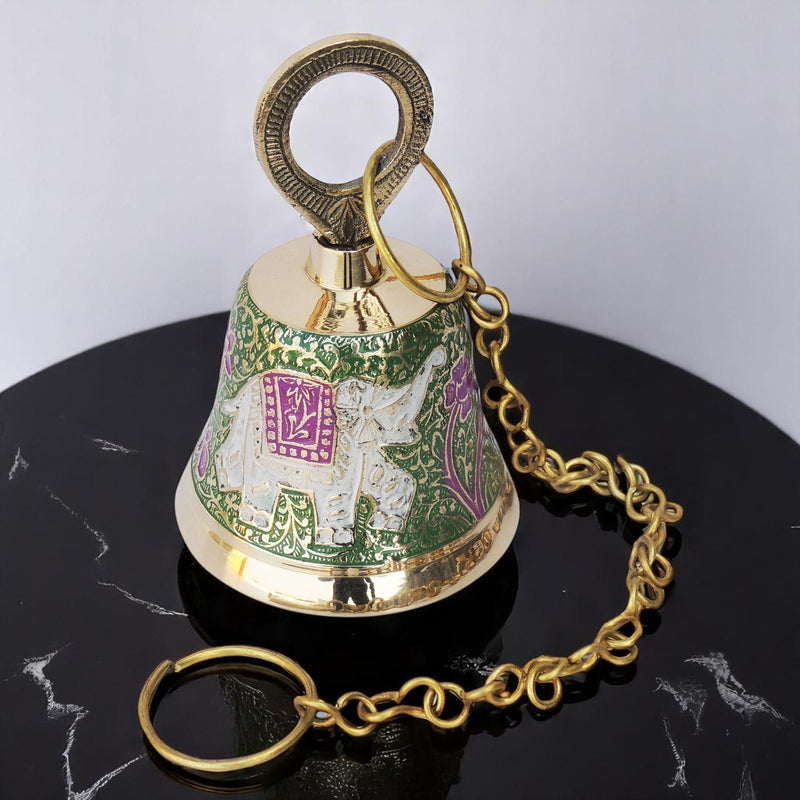 Brass Temple Pooja Bell, Bell — 4.8"