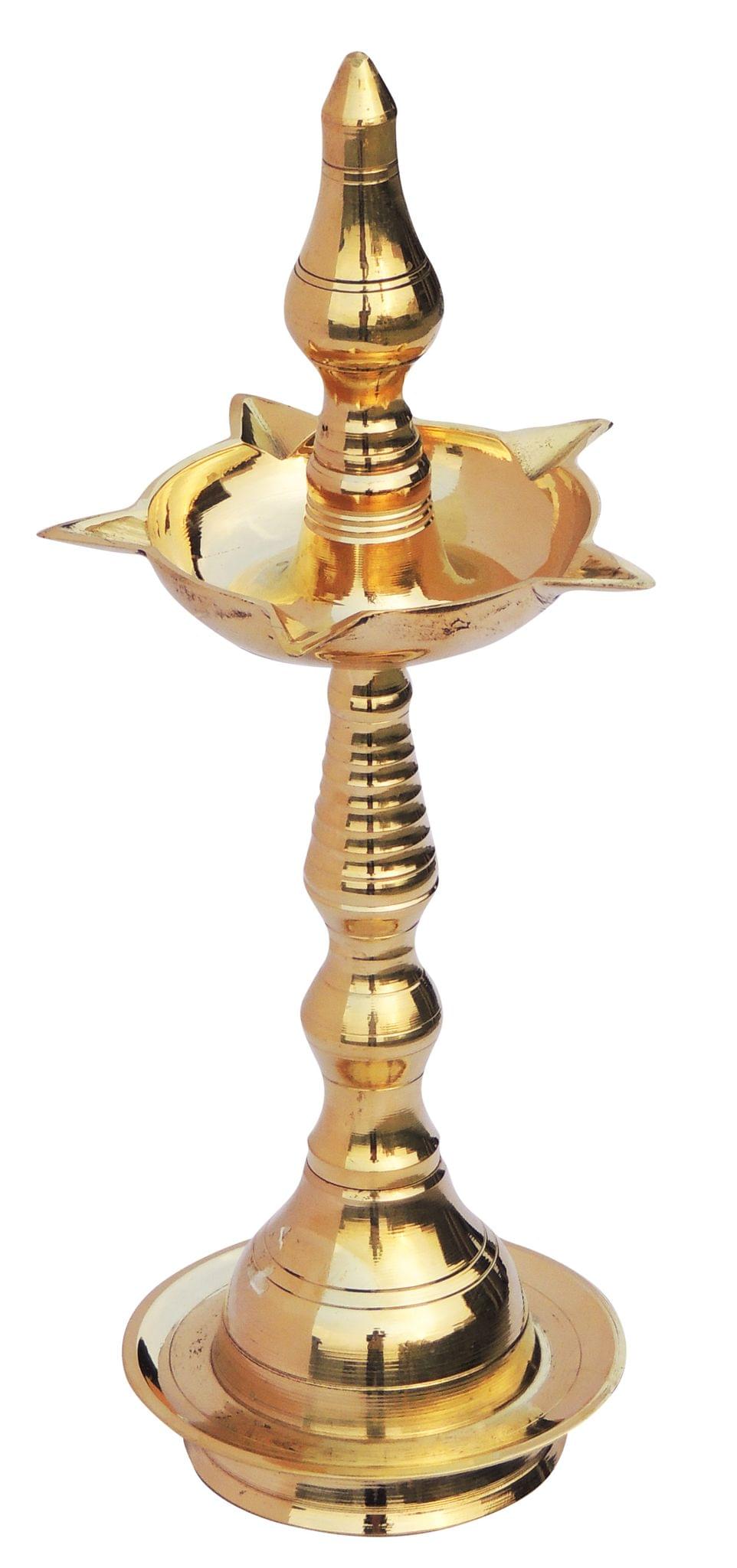 Brass Kerala Fancy No. 9 — 11.2"