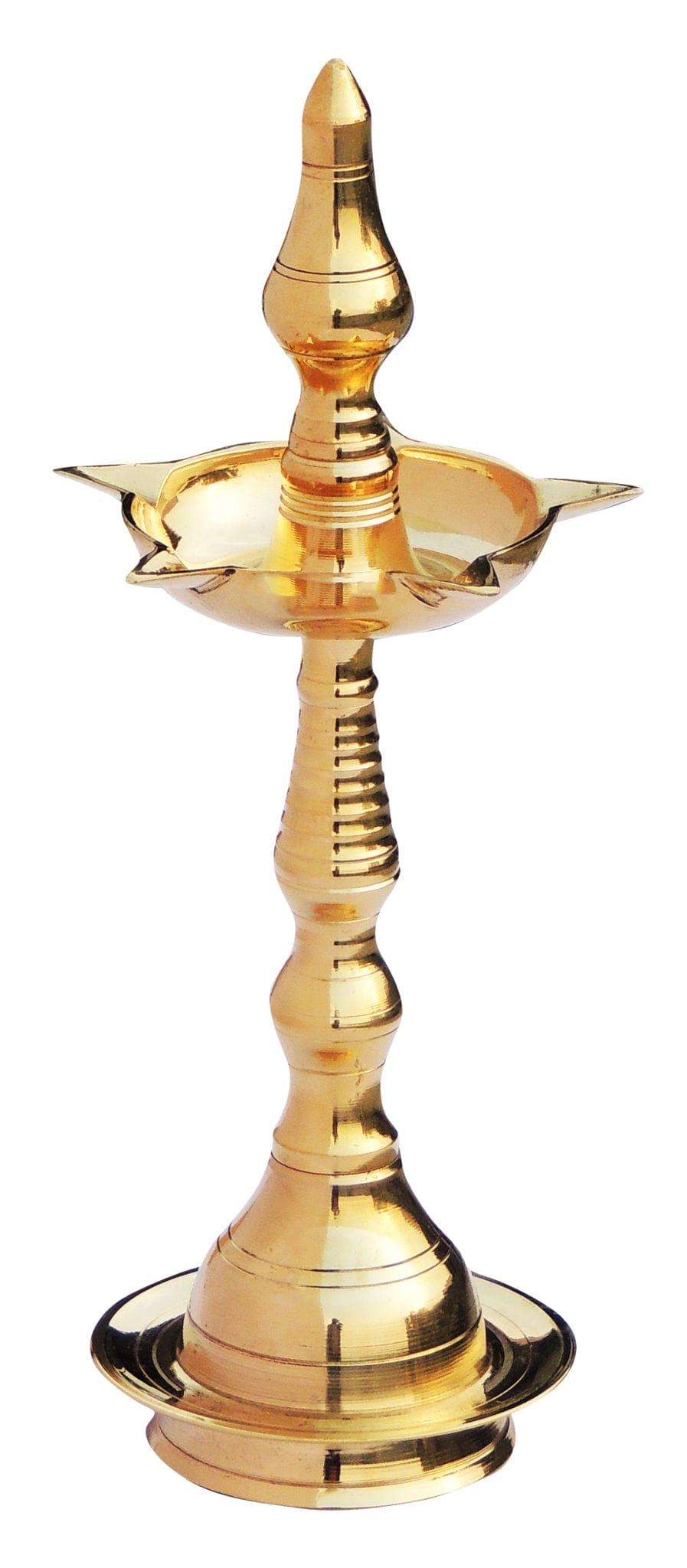 Brass Kerala Fancy No. 9 — 11.2"