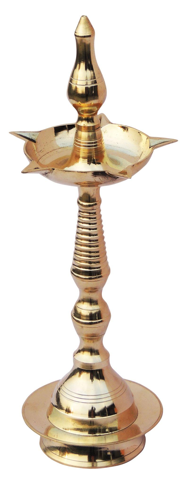 Brass Kerala Fancy No. 11 — 13.9"