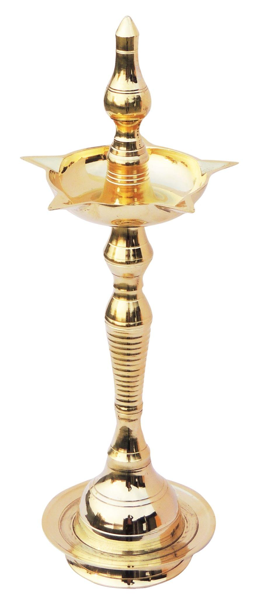 Brass Kerala Fancy No. 13 — 16.4"
