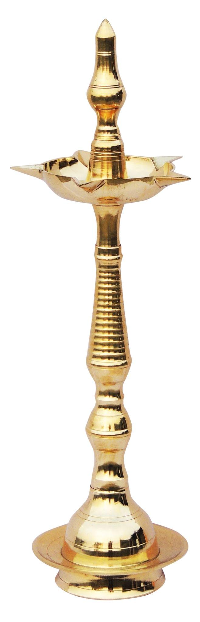 Brass Kerala Fancy No. 17 — 21.2"