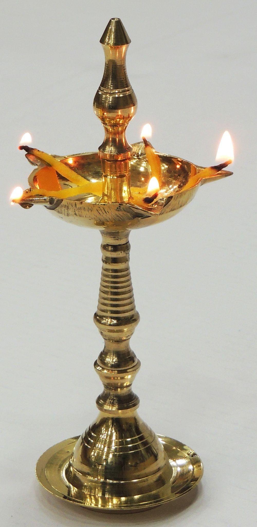 Brass Kerala Fancy No. 2 — 6.5"