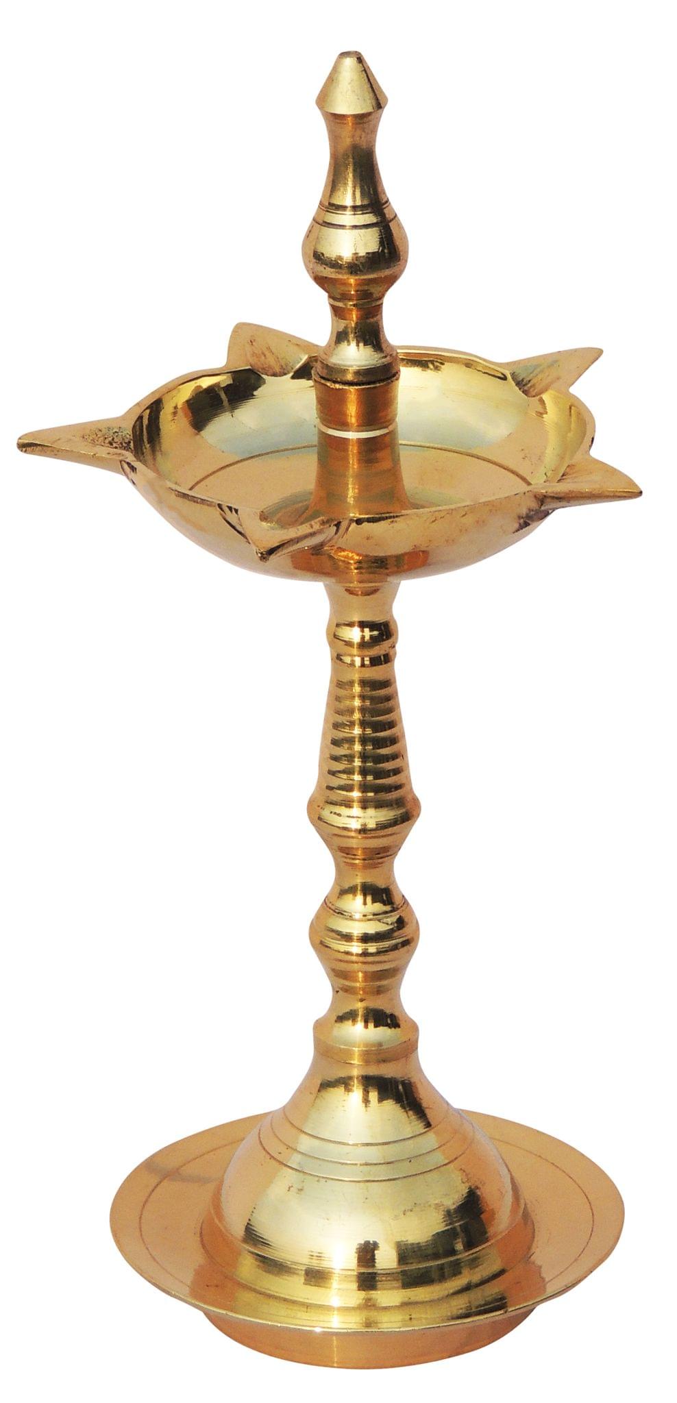 Brass Kerala Fancy No. 4 — 7.1"