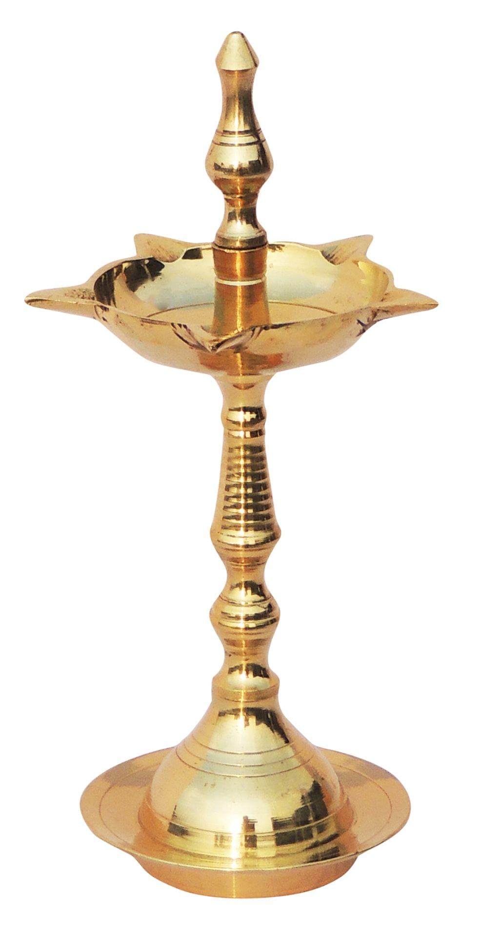 Brass Kerala Fancy No. 4 — 7.1"