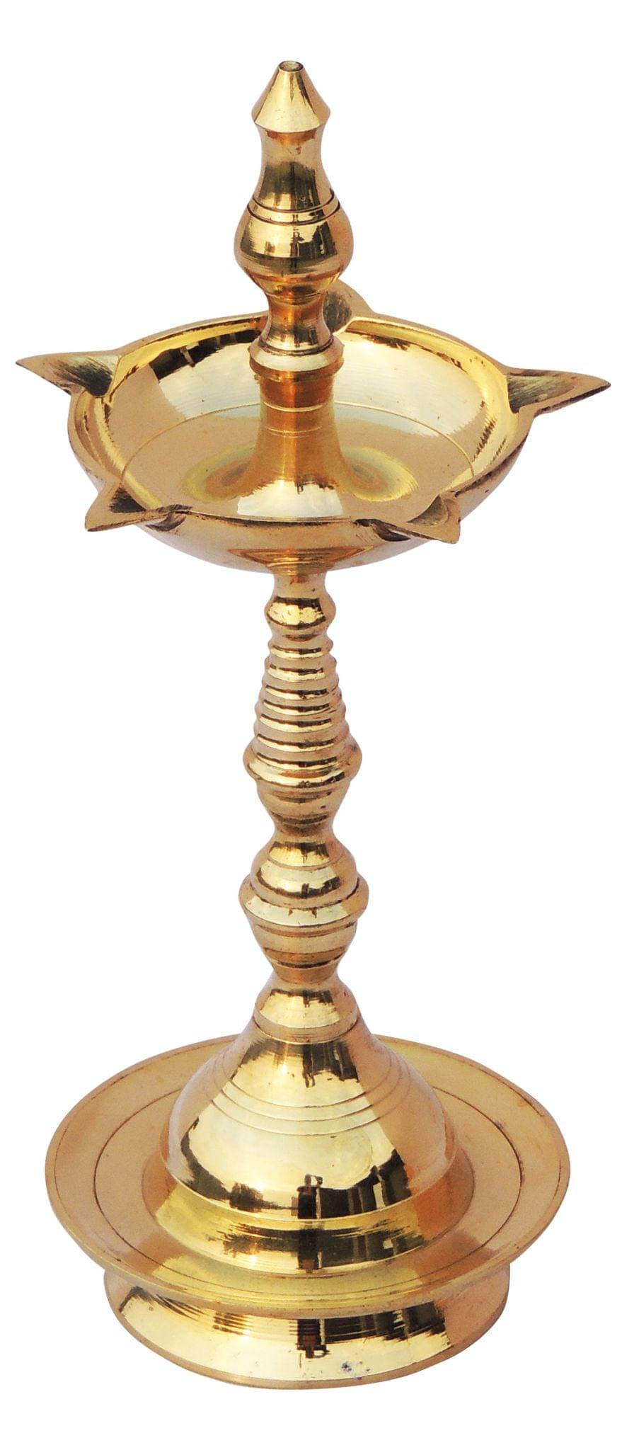Brass Kerala Fancy No. 5 — 8.2"