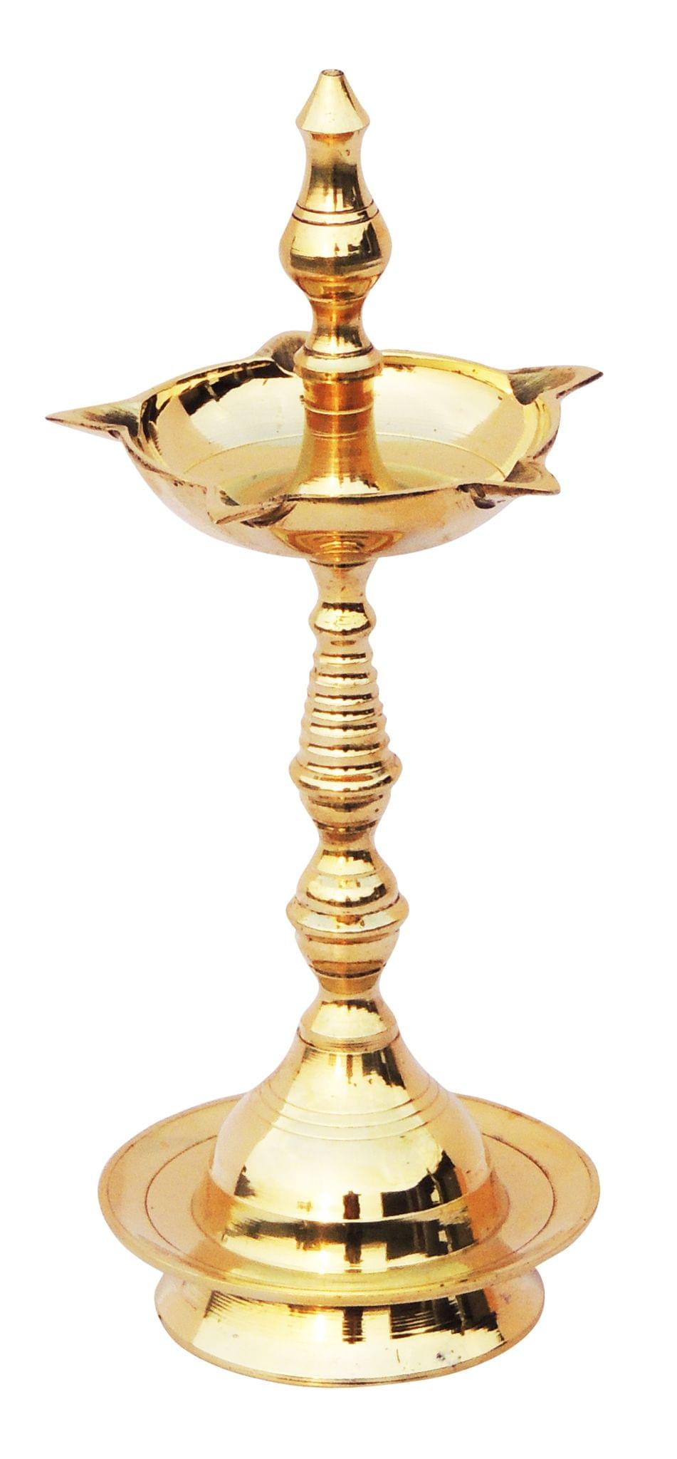 Brass Kerala Fancy No. 5 — 8.2"