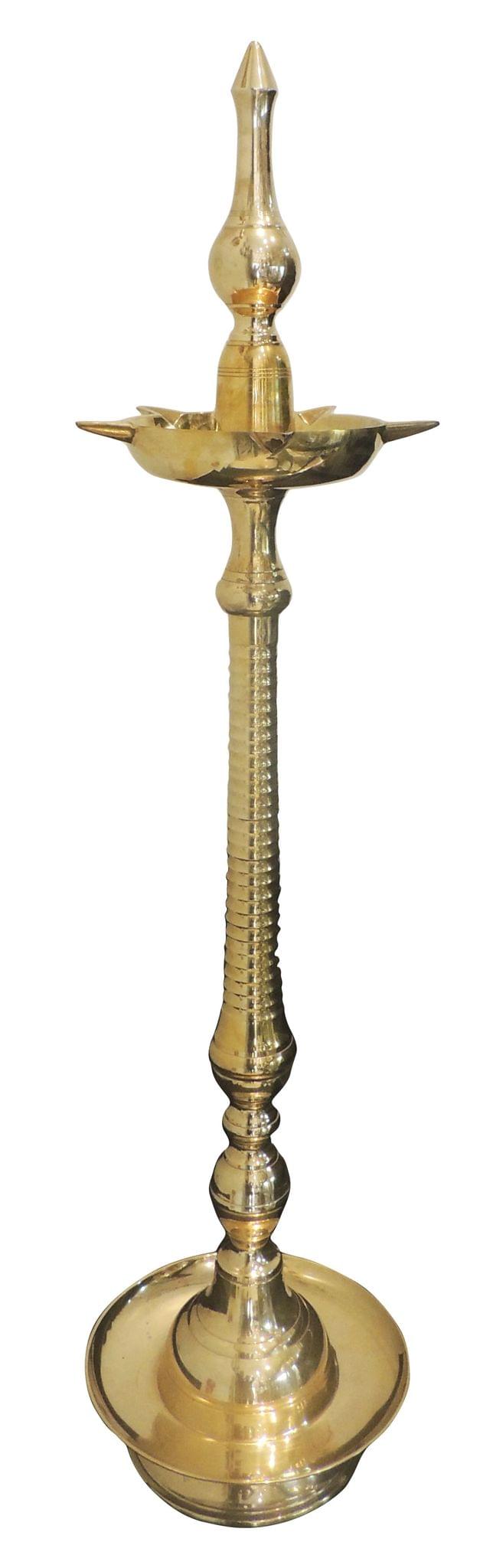Brass Kerala Fancy Oil Lamp Deepak — 45.5"