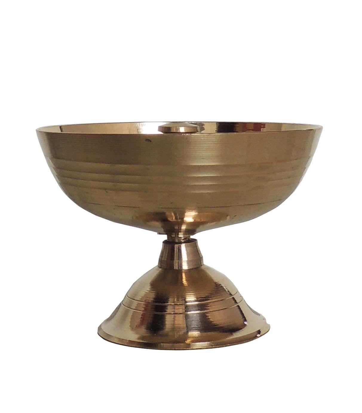 Brass Table Decor Deepak — 3.2"