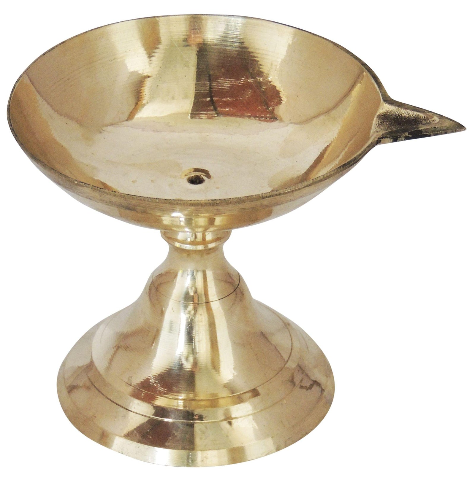Brass Table Decor Panti Stand Deepak No. 2 - 5*4*4* Inch