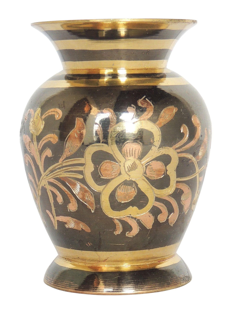 Brass Vase — 4"