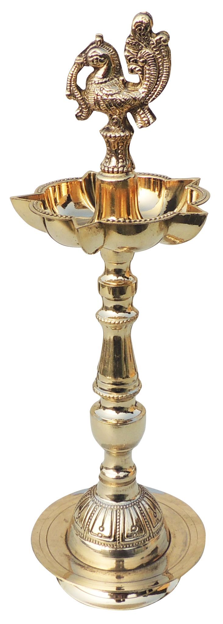 Brass Deepak Dana No. 11, Diwali Gifting Item — 14"