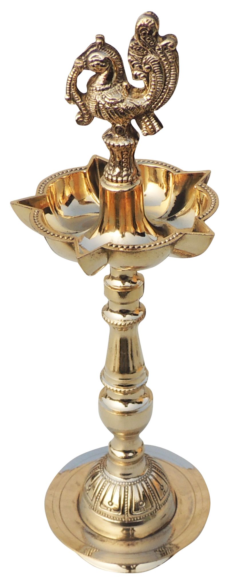 Brass Deepak Dana No. 11, Diwali Gifting Item — 14"