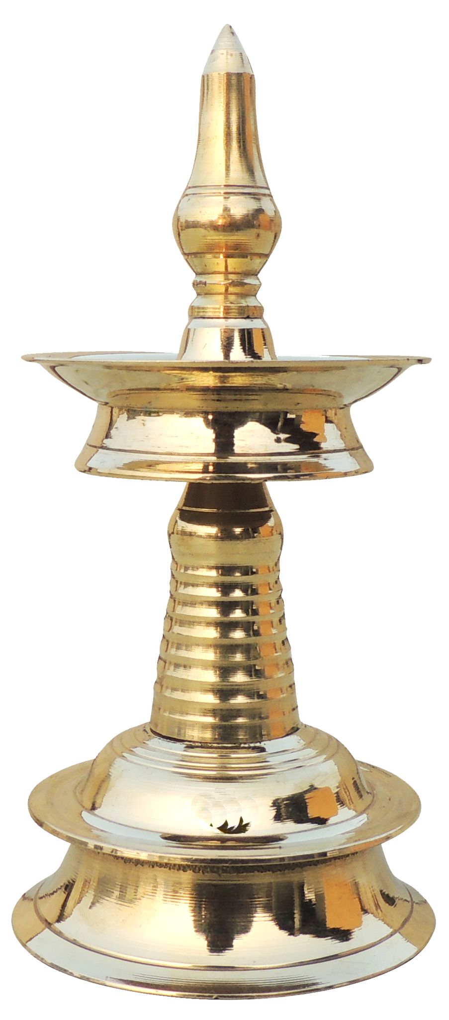 Brass Table Decor Round Kerala Fancy Deepak — 6.5"