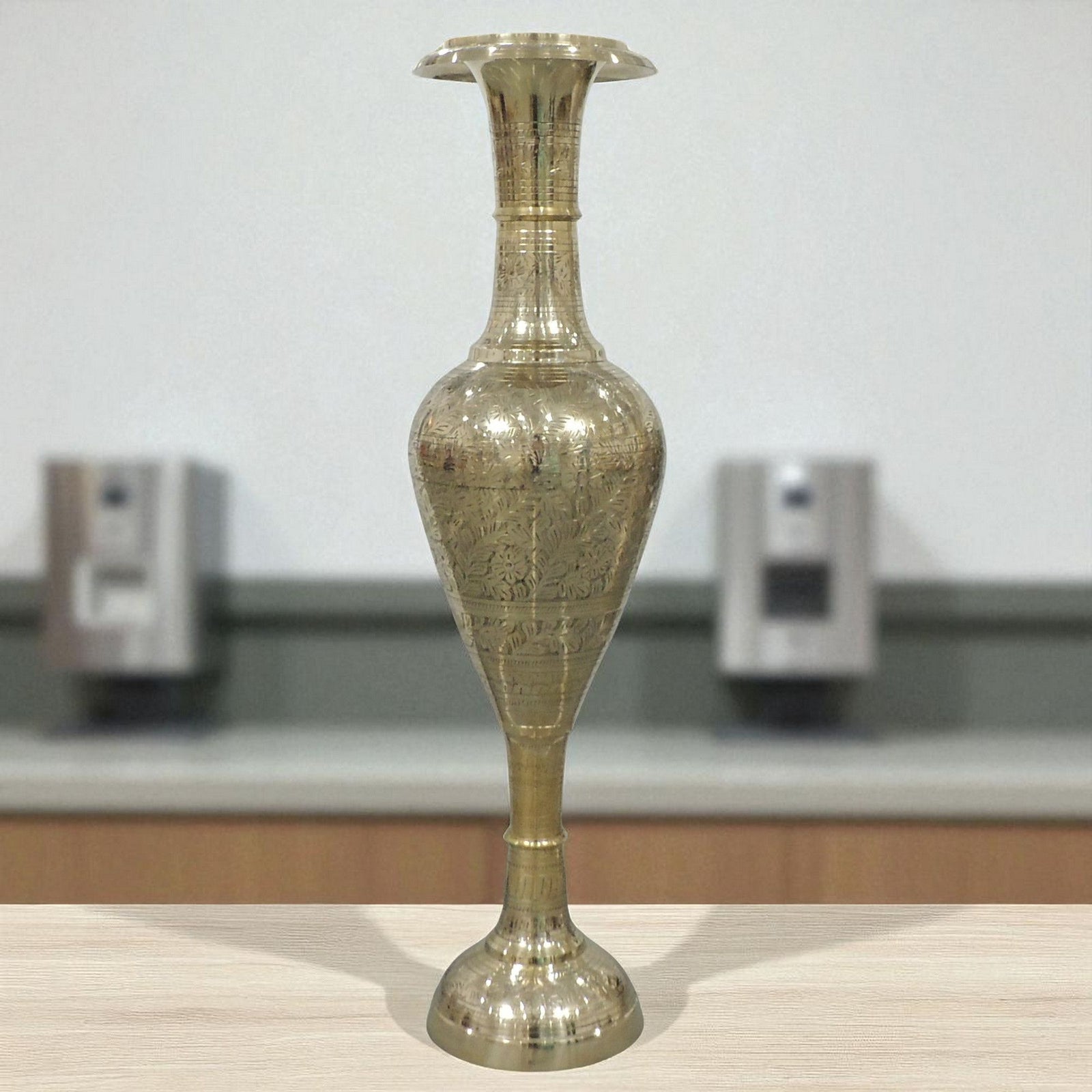 Brass Vase — 34"