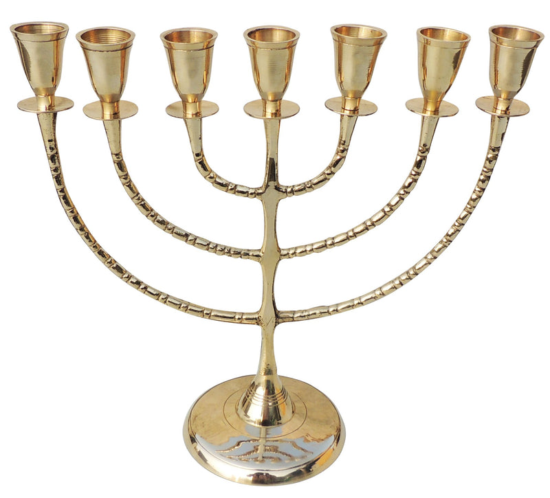 Brass Candle Stand, Diwali Gifting Item — 11.2"