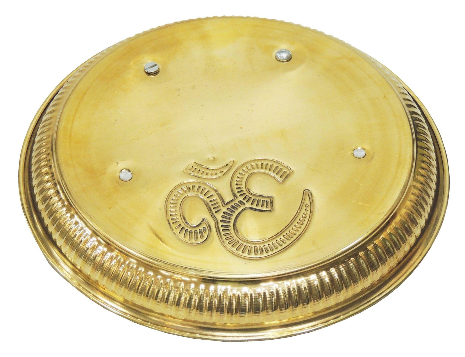 Brass Pooja Thali (Z003/8) — 1"