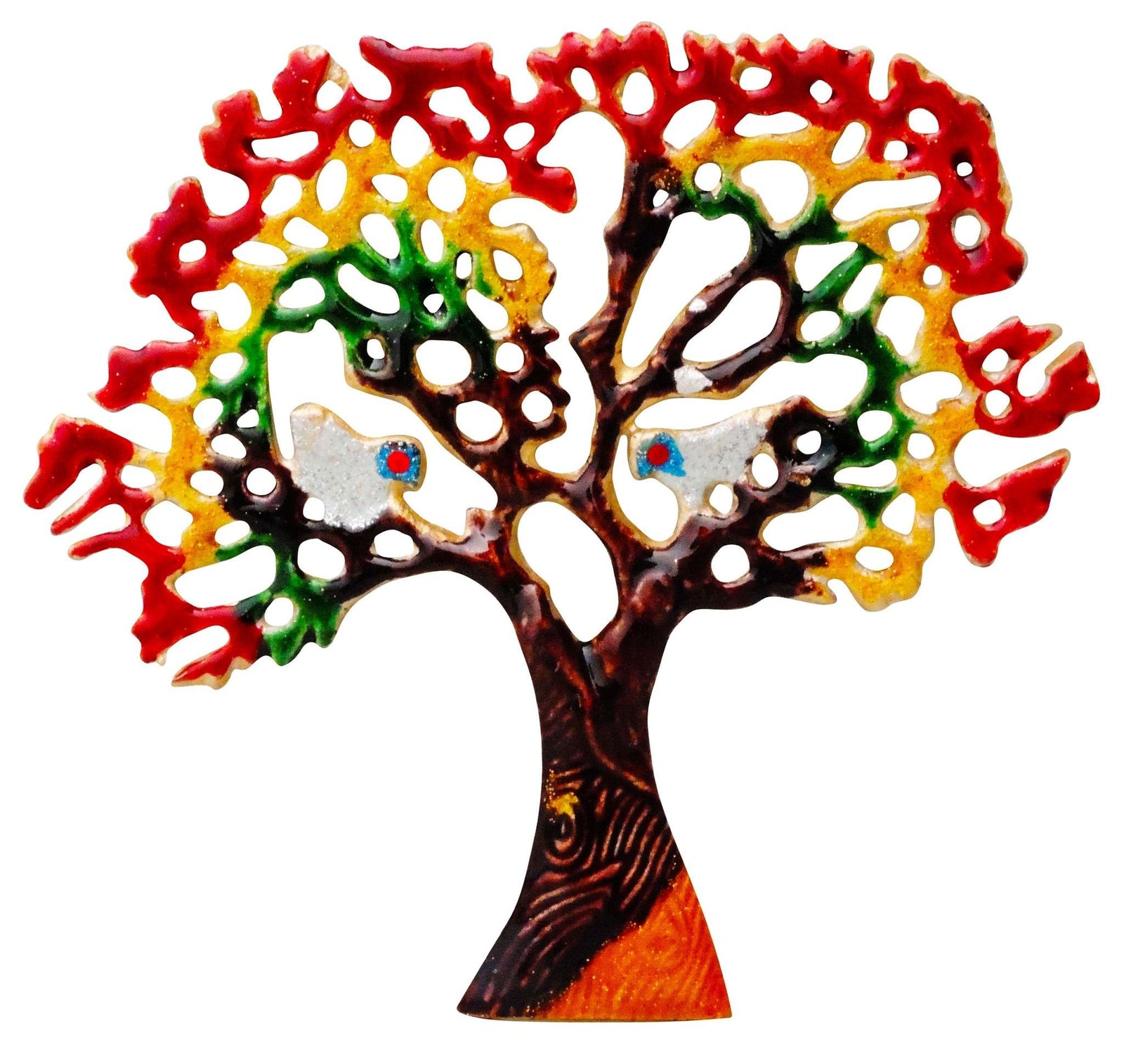 Aluminium Wall Tree — 9"