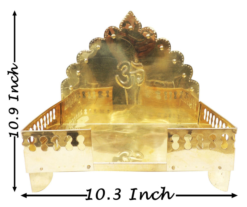 Brass Singhasan Sheet For — 10.9"