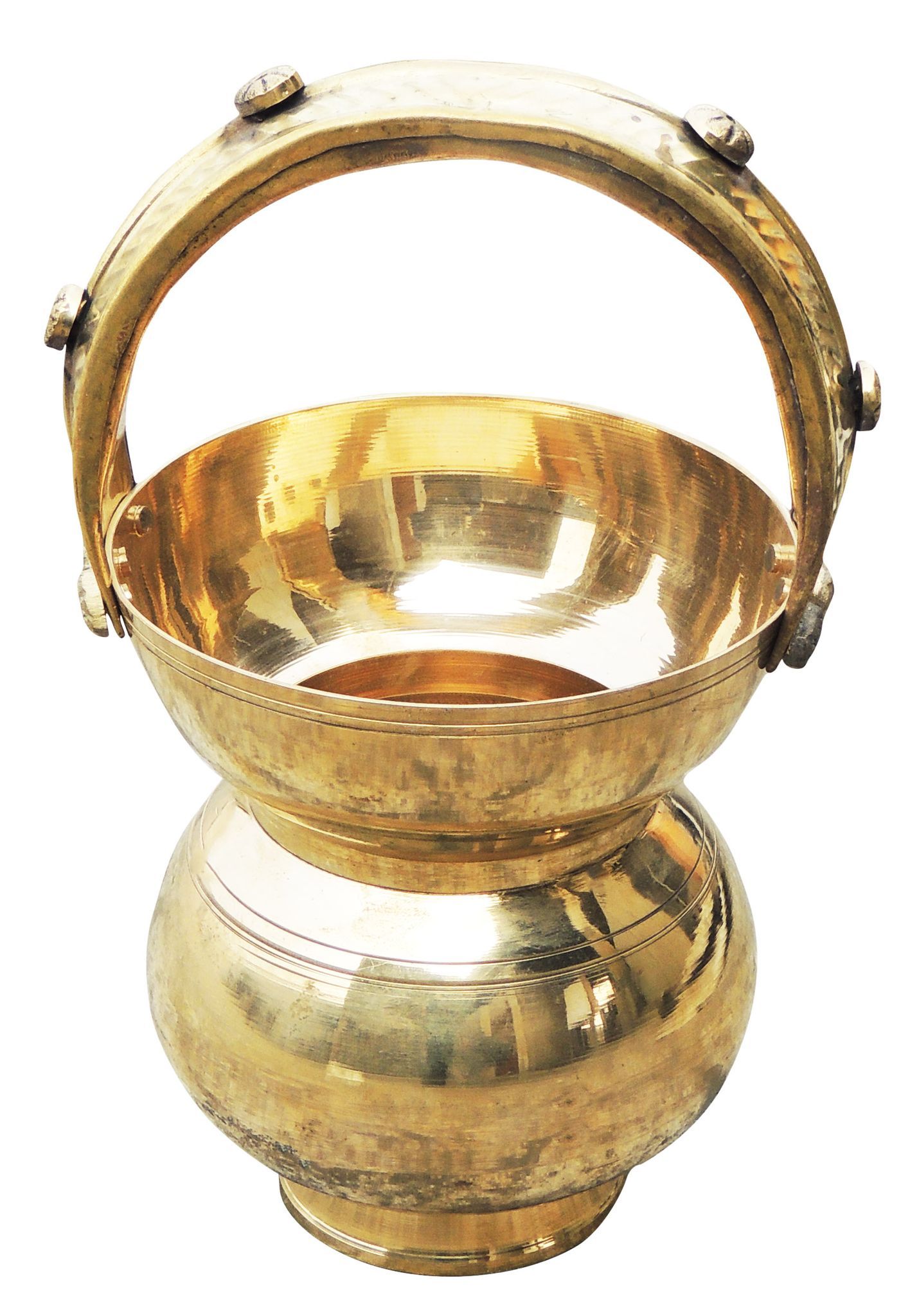 Brass Kamandal, 1.2 Liter — 10"